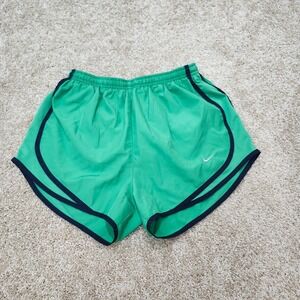 Nike Dri-FIT Running Shorts Women's Medium Green‎ Athletic Gym Workout